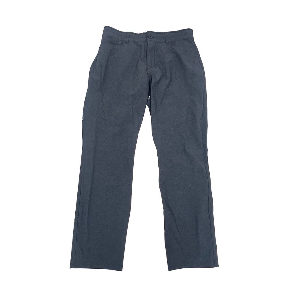 Kuhl Deceptr Pants Mens 33x32 (32x29) Black Cargo Stretch Lightweight Hiking